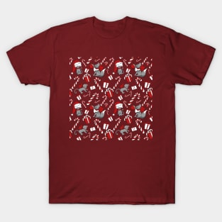 Cats gets Christmassy°red T-Shirt